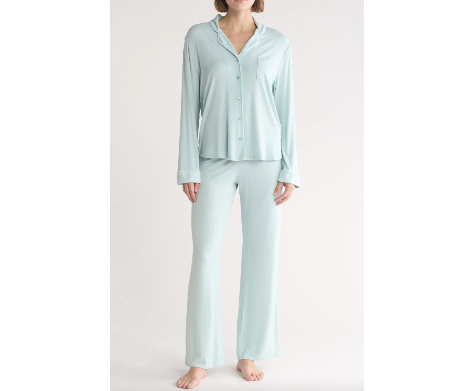 Sheer Light Blue PJ Set by Jill Andrea main image 1
